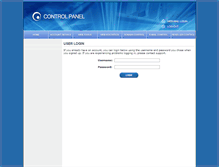 Tablet Screenshot of cp.totalwebhosting.co.uk